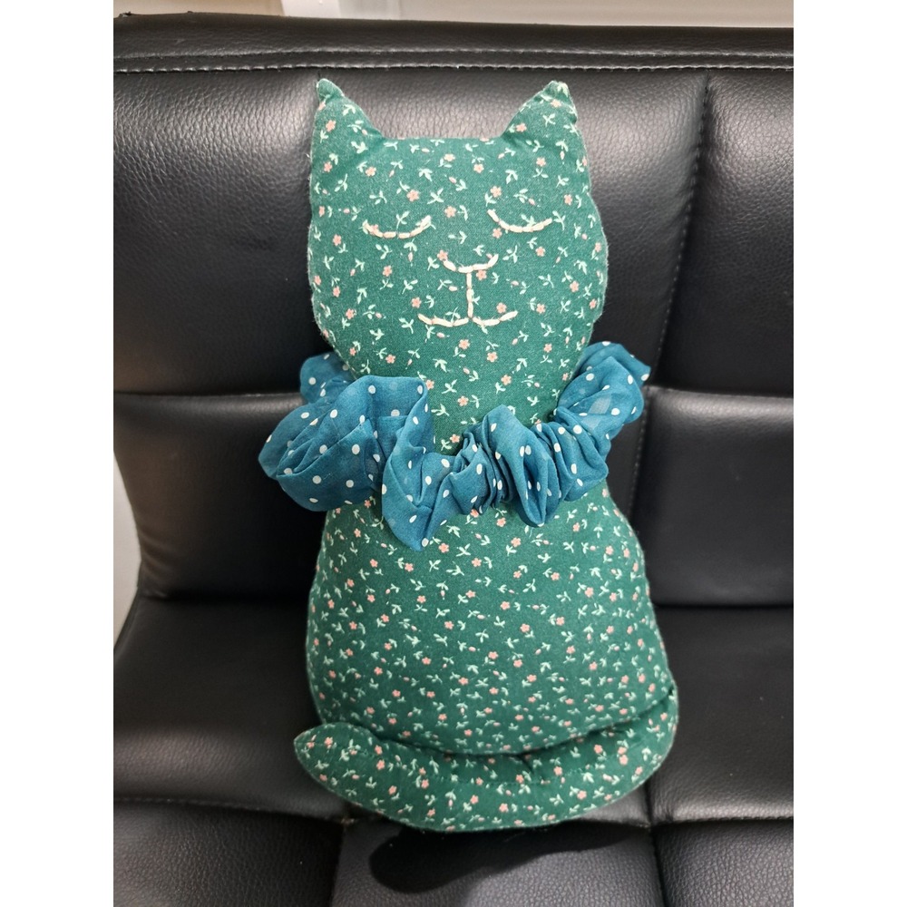 Vintage Stuffed Fabric‎ Cat